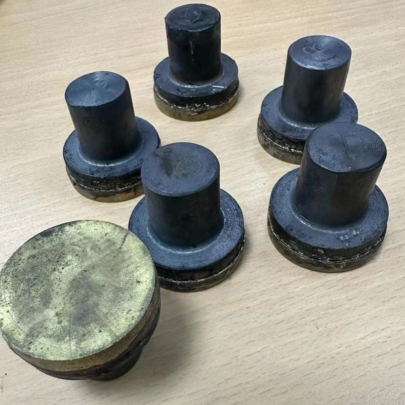 Copper foil busbar high molecular diffusion welding sample, flexible connection welding sample full figure