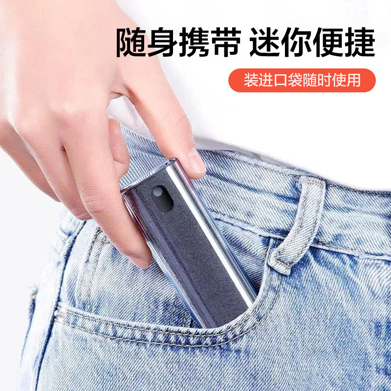 Mobile phone screen cleaner, macbook screen cleaning cloth, notebook and tablet computer cleaning spray, cleaning liquid magic tool details Picture