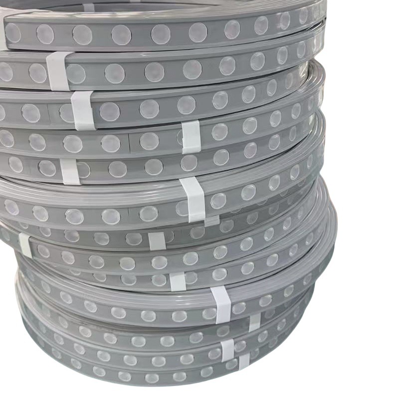 led silicone wall-washing light strips, outdoor waterproof, indoor linear lights, spotlights, building lighting, exterior wall seven-color sign lights Specification drawing