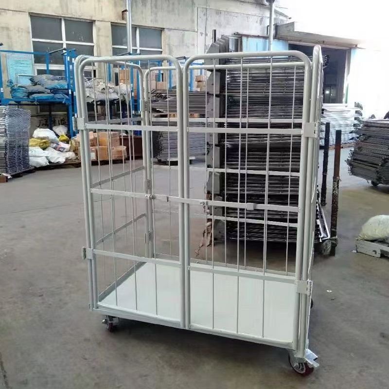 Mobile logistics trolleys, hand carts, folding express delivery turnover carts, loading and unloading carts, linen handling tool carts, sorting carts, factory Specification drawing