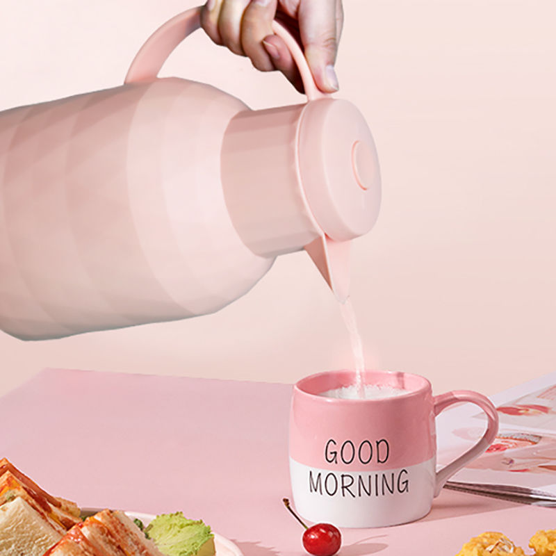 Diamond thermos flask, glass inner liner thermos flask, household thermos flask, coffee thermos, advertising flask, LOGO gift Application Scenario