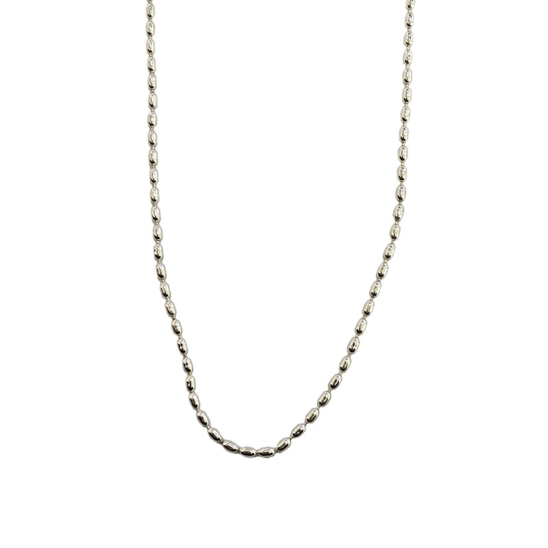 Xiaomi Grain Necklace, a unique and retro collarbone chain with a feminine design sense, is a trendy and popular necklace accessory in 2023 Item Picture