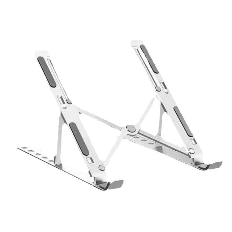 Cross-border computer stand, notebook folding heat dissipation aluminum alloy stand, portable storage and lifting notebook stand Item Picture