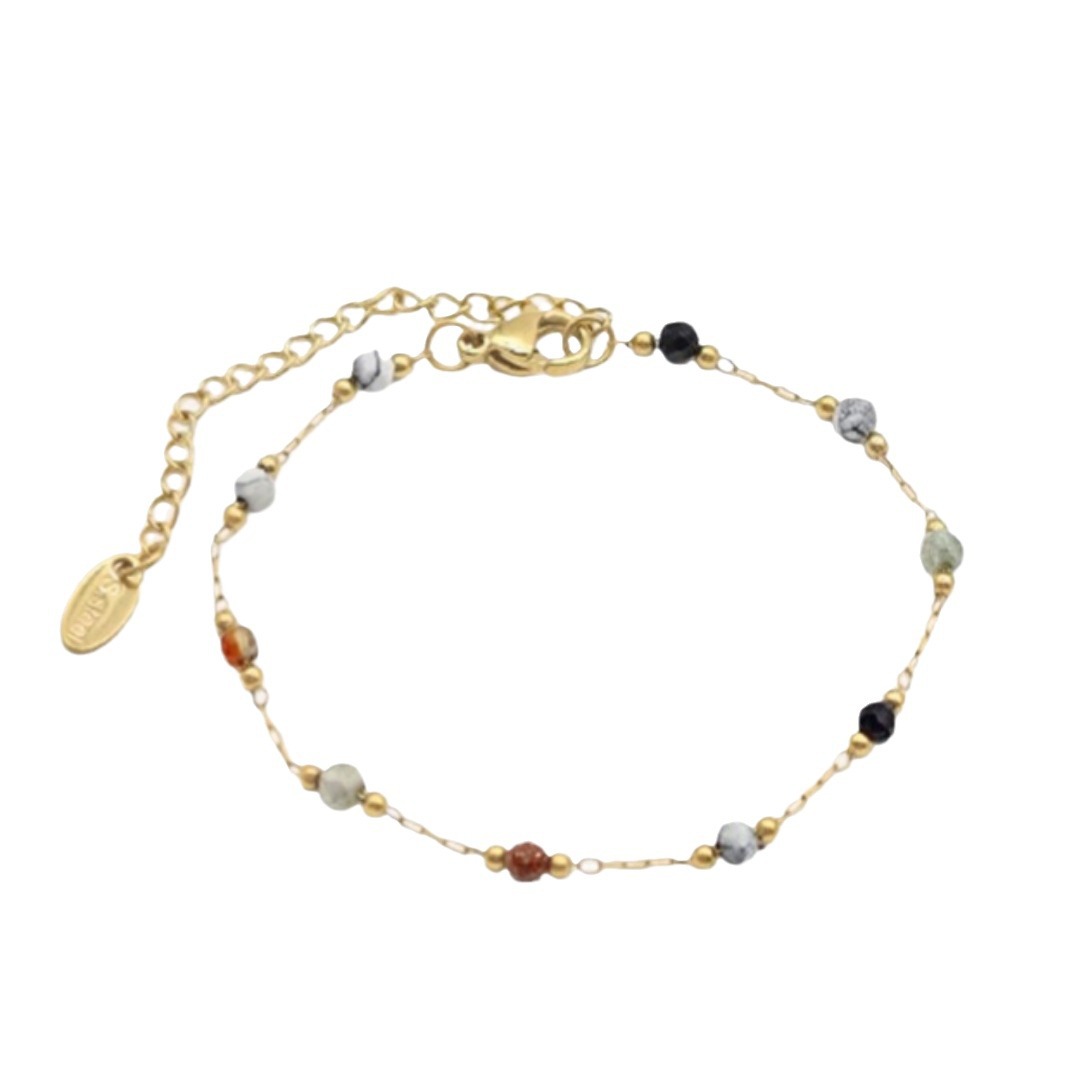 New European and American fashion, niche design, individual and simple style, handcrafted beaded necklace, bracelet cover, collarbone chain for women Item Picture