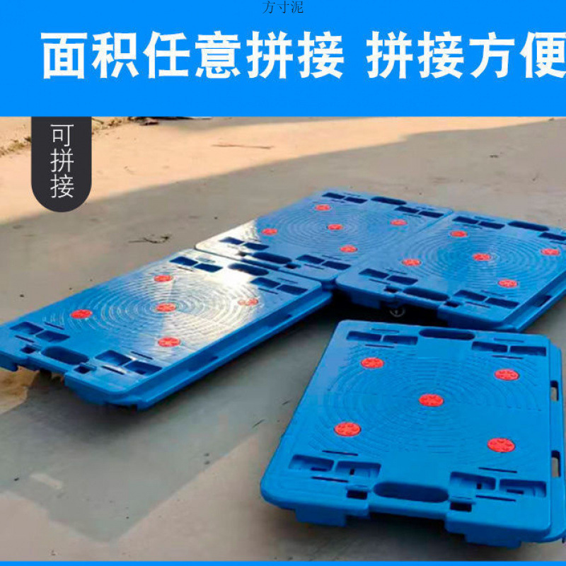Turtle carts, turnover carts, handling carts, flatbed hand carts, household mobile flower pot bases, four-wheel trailers, wholesale for foreign trade Specification drawing