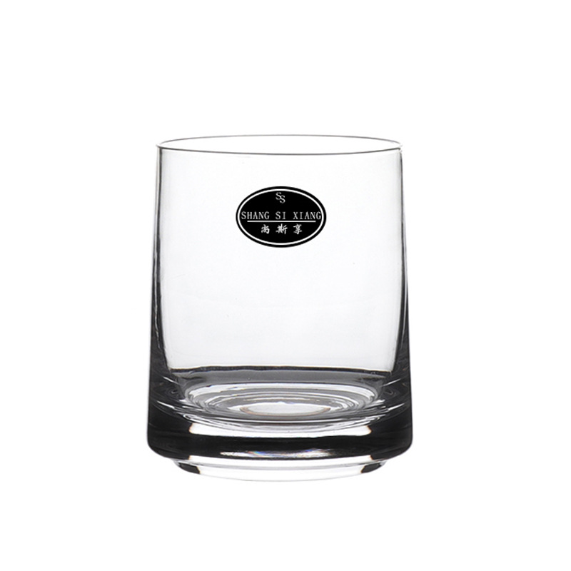 Simple and light luxury glass washbasin cups, couple brushing and washbasin cups, household items, hotel, guesthouse and inn washbasin cups Item Picture