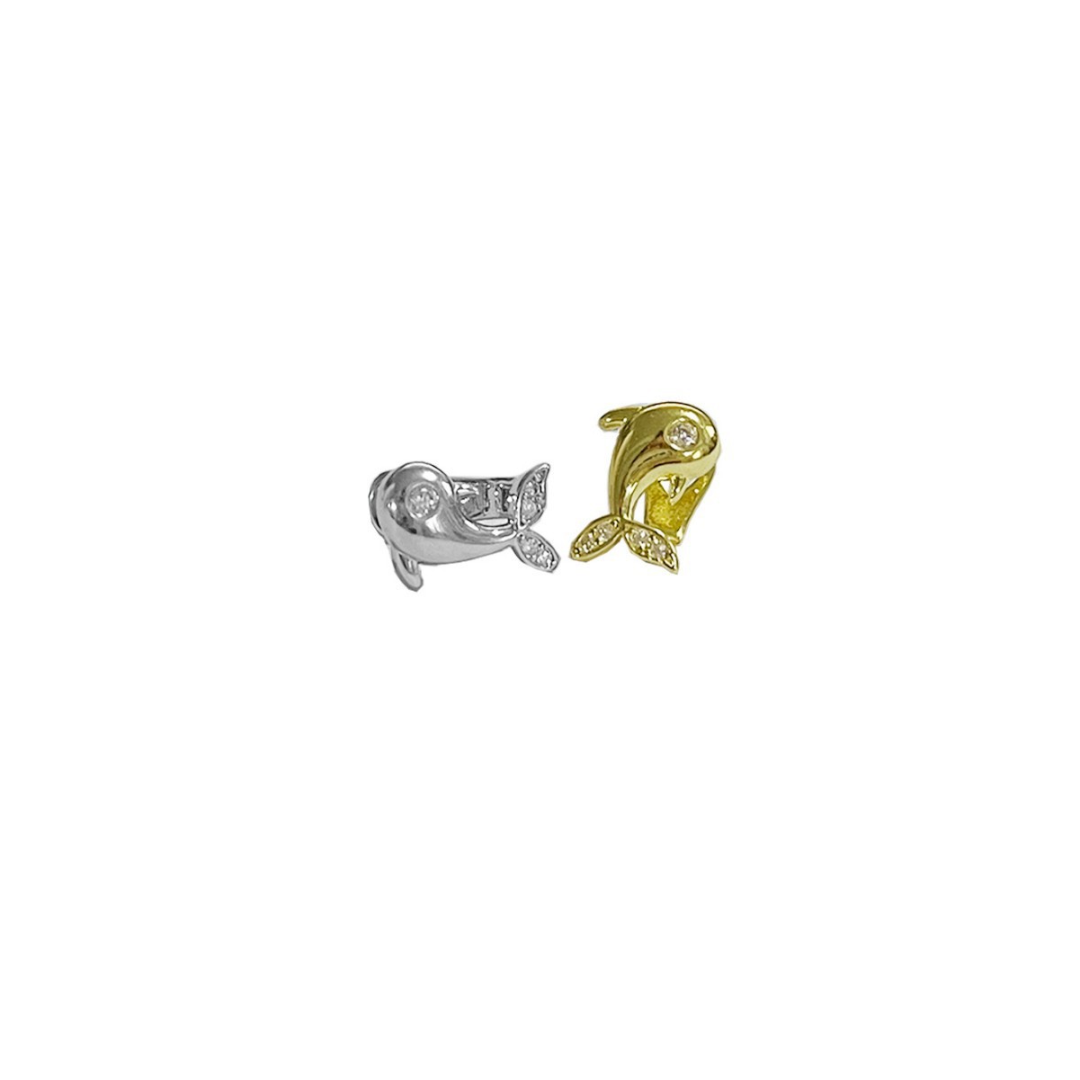 New skin cross-border bestseller Dolphin Zircon single teeth hip-hop braces, hip-hop teeth stage prop braces Application Scenario