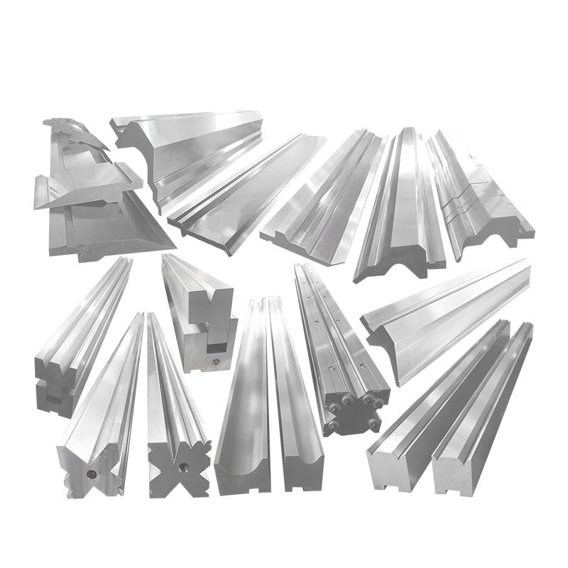 The upper and lower dies of the CNC bending machine, the large bending knife, the sharp knife, the arc die, the flat die, the standard die with the same core and no creases Item Picture