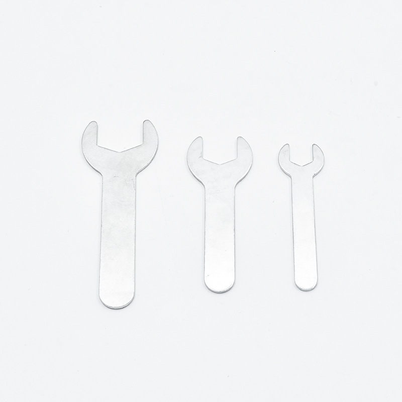 Stamping open-end wrench, stainless steel wrench, single and double head manual open-end wrench, simple torque wrench, complete set of tools Item Picture