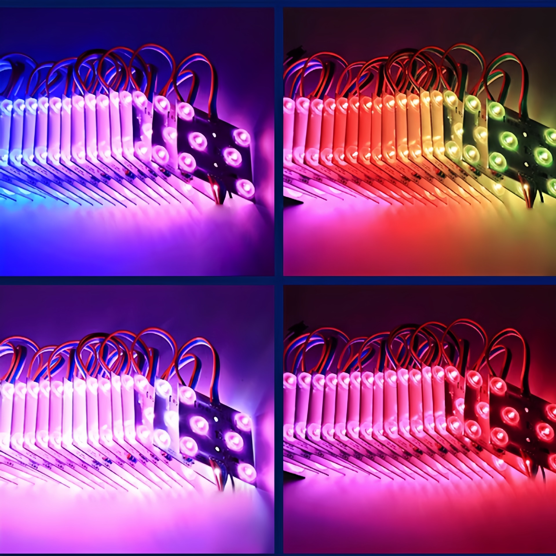 RGB color-changing block light 24V full-color gradient soft membrane ceiling light box light source led color-changing blockchain light high brightness Application Scenario