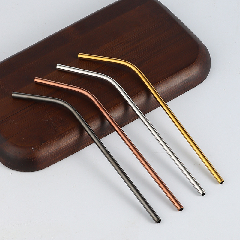 304 stainless steel straws, food-grade stainless steel straws for coffee, milk tea and beverage exports across borders Specification drawing