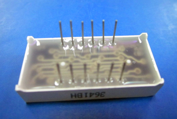 Digital tube 3641AH 3641AS digital tube display tube HS3461AS four-digit common negative red Specification drawing