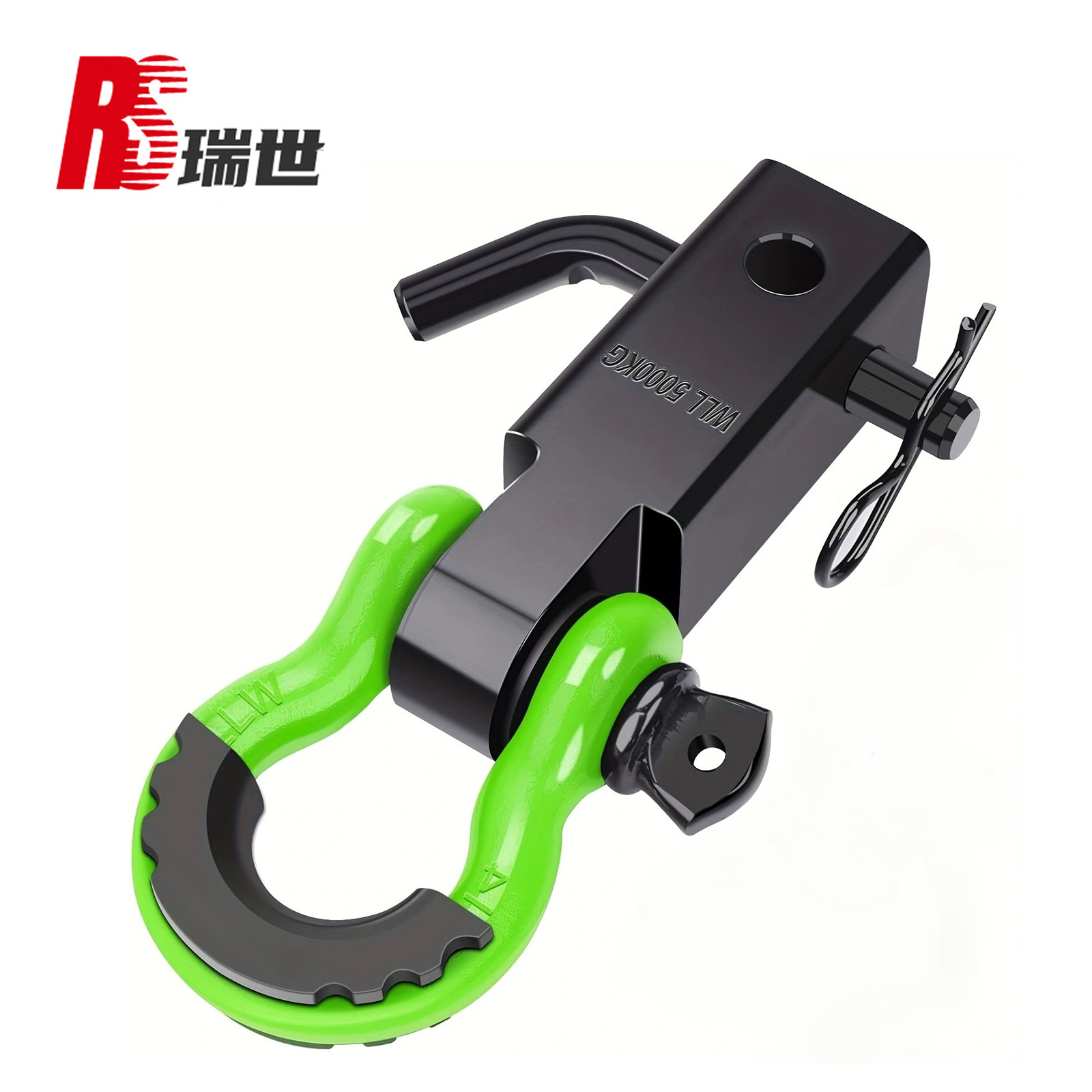 Cross-border best-selling trailer arm, auto parts, trailer magic tool, trailer shackle, solid trailer device, carbon steel trailer arm, black full figure