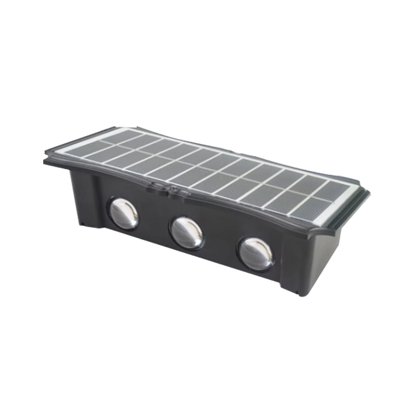 Solar-powered wall-washing lights, outdoor waterproof wall lamps, courtyard, fence, homestay, villa, garden decorative led ambient lights Item Picture