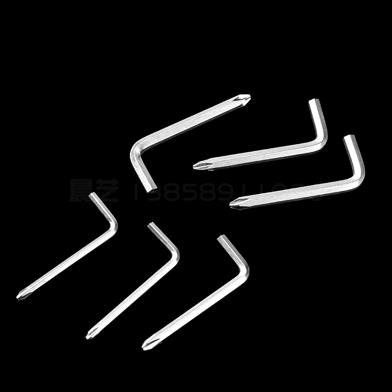 Hardware tools: crosshead, flat head Allen wrench, dual-purpose crosshead screwdriver, bicycle and children's stroller Specification drawing