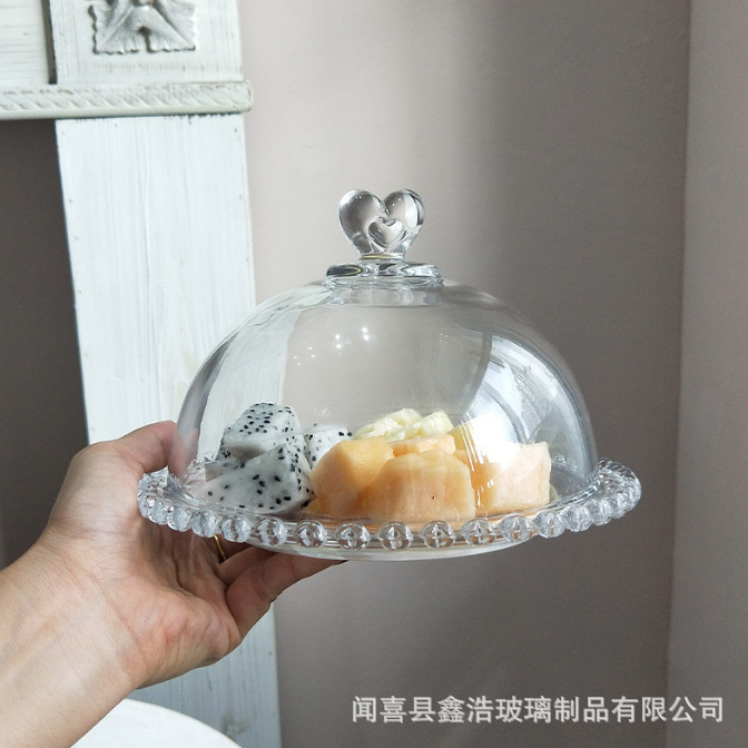 Wholesale fruit platters, snack plates, transparent candies, creative home modern simple and creative handcrafted home soft furnishings full figure