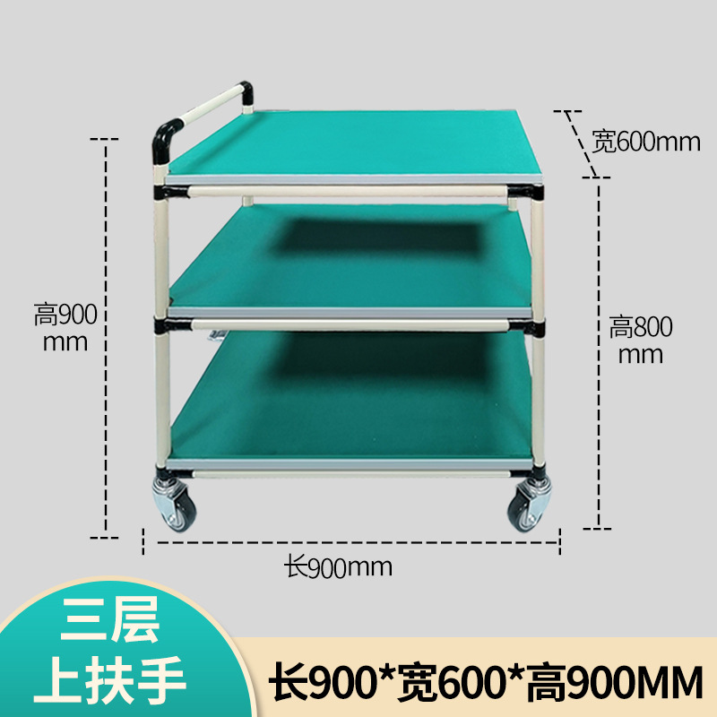 Factory wholesale multi-layer mobile material trolleys, lean pipe trolleys, anti-static turnover trolleys, wire rod tool trolleys undefined