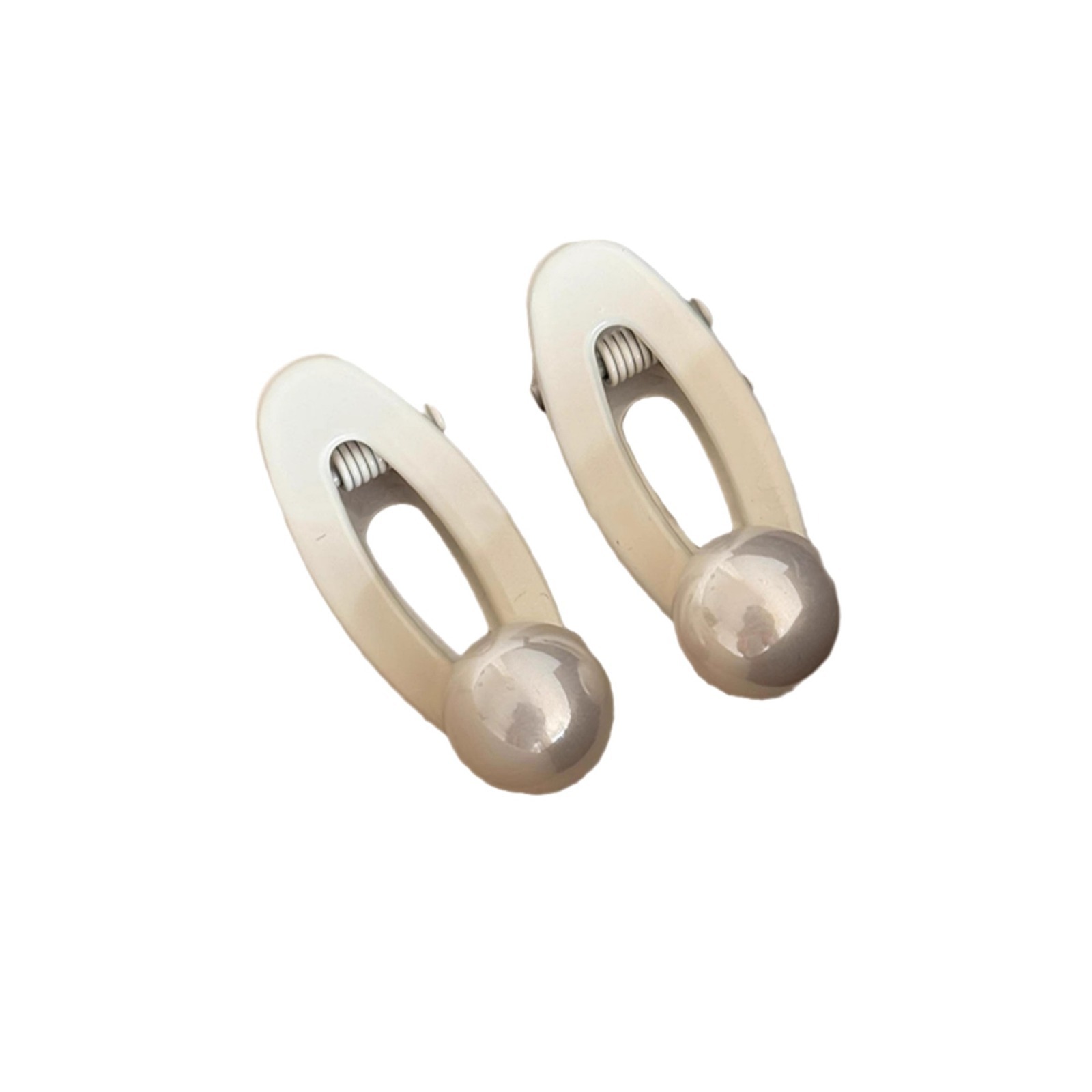 Pearl hair clips, feminine bangs clips, forehead seamless broken hair clips, cute and simple side clips, hair clips, hair accessories Item Picture