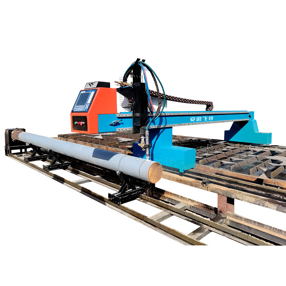 Gantry-type CNC multi-head straight bar flame plasma cutting machine stainless steel metal sheet heavy steel plate manufacturer Item Picture