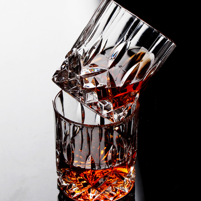 Engraved glass cups, bar beer mugs, whisky cups, foreign wine glasses, spirits cups, embossed water cups, Amazon Specification drawing
