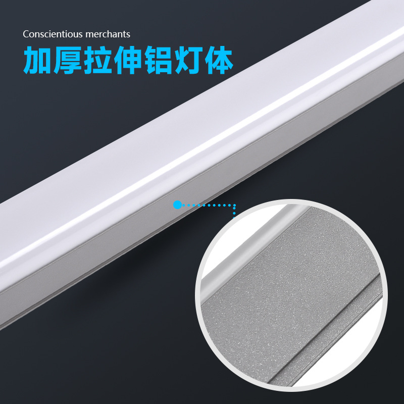 led strip lights, outdoor waterproof building project outline lights, landscape exterior wall lighting, running horse, seven-color guardrail pipes Specification drawing
