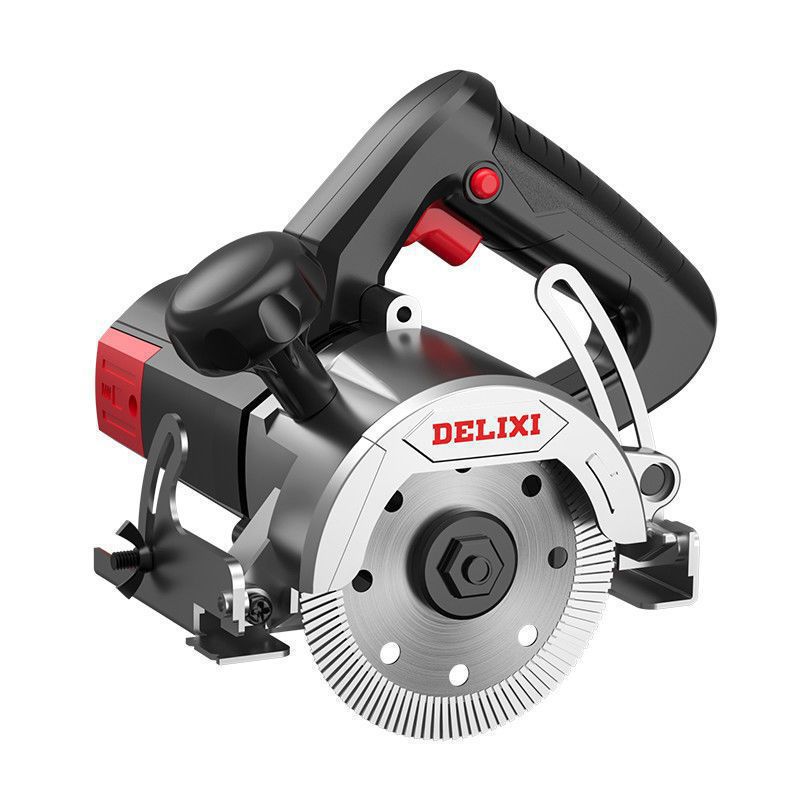 Delixi marble machine, multi-functional high-power portable electric saw, woodworking, tile and stone cutting and grooving, small household details Picture