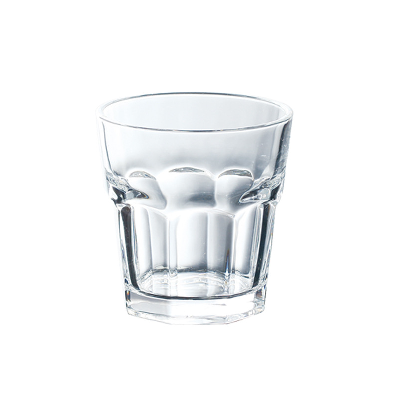 Tempered glass cups, thickened classic whisky cups, KTV glass beer mugs, bar-specific octagonal cups, tempered cups Item Picture