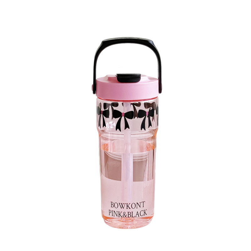 Cute car straw water cup for girls, high appearance level, large capacity, 2025 new model for students, adults, summer portable cup Item Picture