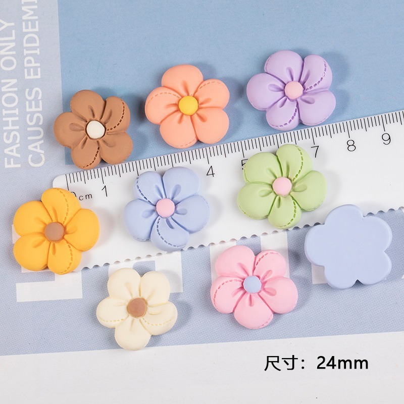 diy resin accessories hair clips, simulated flower phone cases, crocs, shoes and clothing accessories, cream glue accessories wholesale Specification drawing