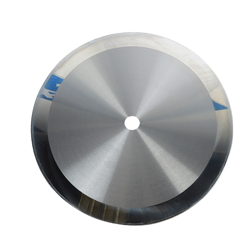 Slitting machine round blades, tungsten steel pipe cutting machine blades, food tape cutting machine, meat slicer, slitting round blades Item Picture