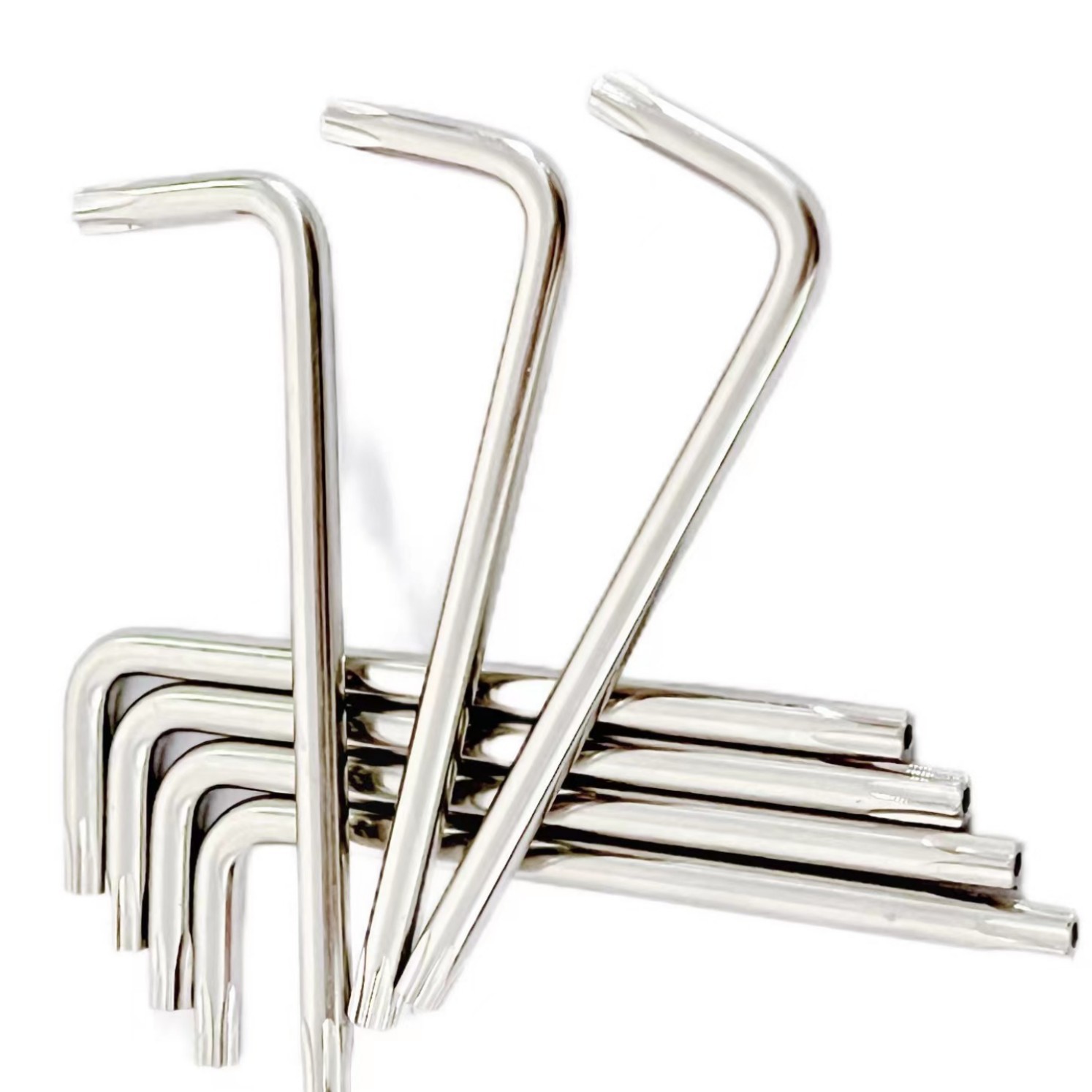 Factory direct sales L-shaped double-head Allen box wrench, cross-shaped box wrench with hole anti-theft wrench, large stock available Item Picture