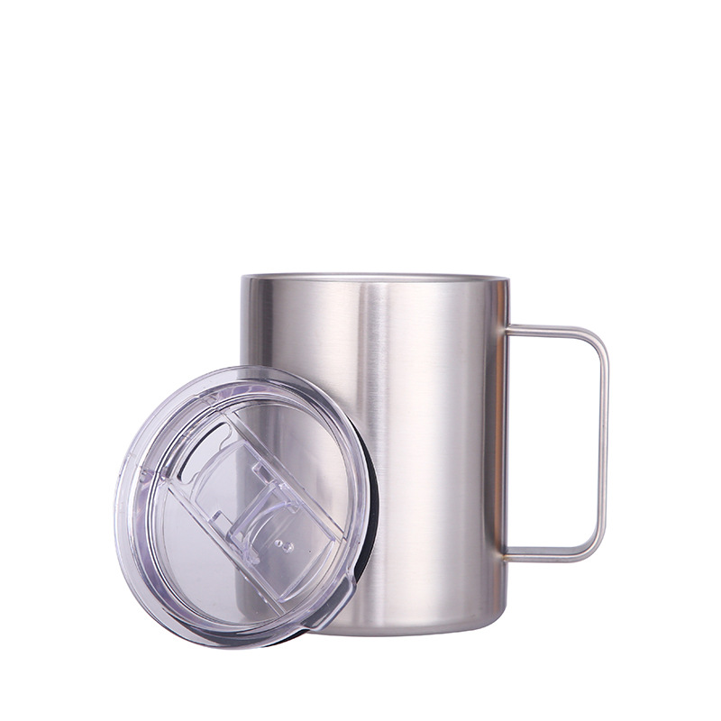 Cross-border supply 304 stainless steel coffee cups with handles, insulated cups, 12oz vacuum insulated covered mugs Application Scenario