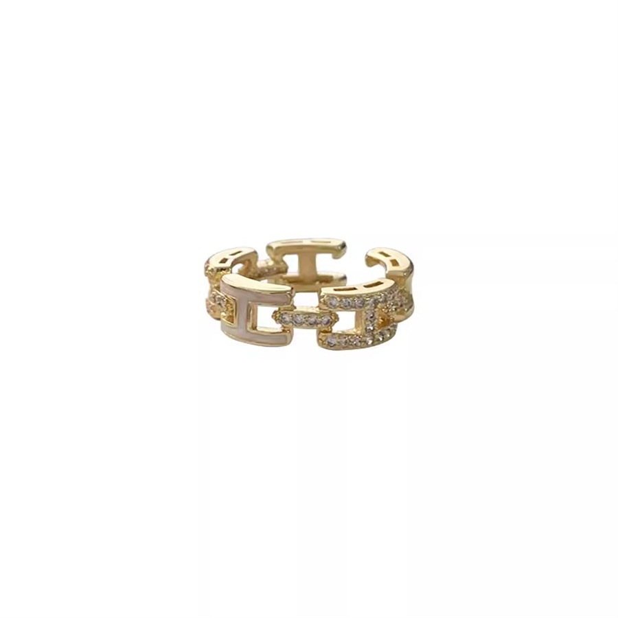 The super fairy butterfly drop glaze zircon ring is a delicate and niche design for women. It is an open index finger ring with a light luxury and high-end feel, creating a trend of high-end rings Item Picture