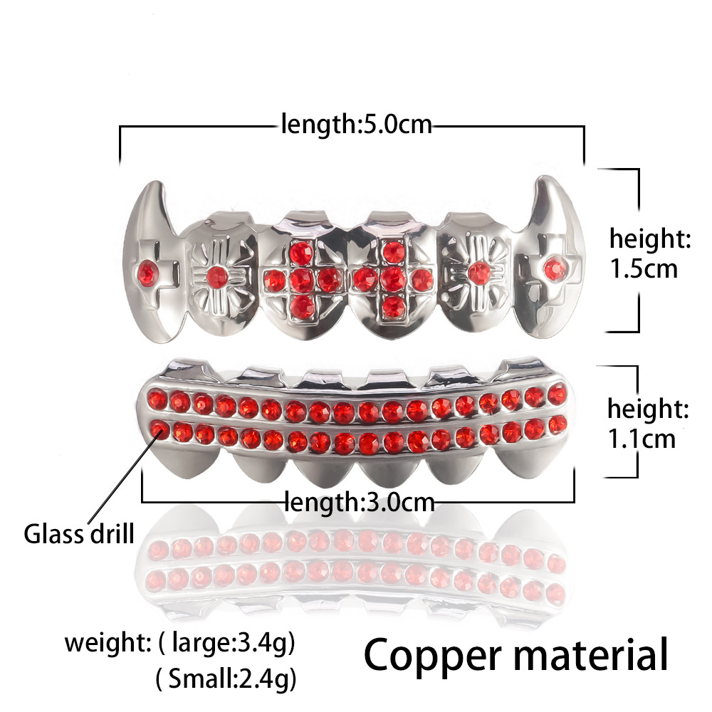 The manufacturer supplies buck teeth, colored diamonds, hip-hop teeth, Halloween props, dentures, HIPHOP trendsetters, and nightclub braces full figure