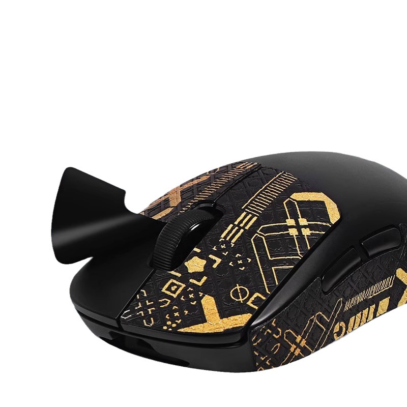 Suitable for Logitech GPW first-generation mouse anti-slip stickers, Dog Poop King first-generation mouse stickers, Lizard skin sweat-absorbing stickers and protective stickers Item Picture