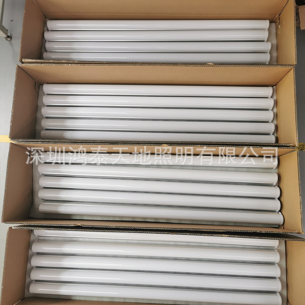Outdoor seamless connection led strip light 12W single-color seven-color digital tube guardrail tube building lighting outline light Specification drawing