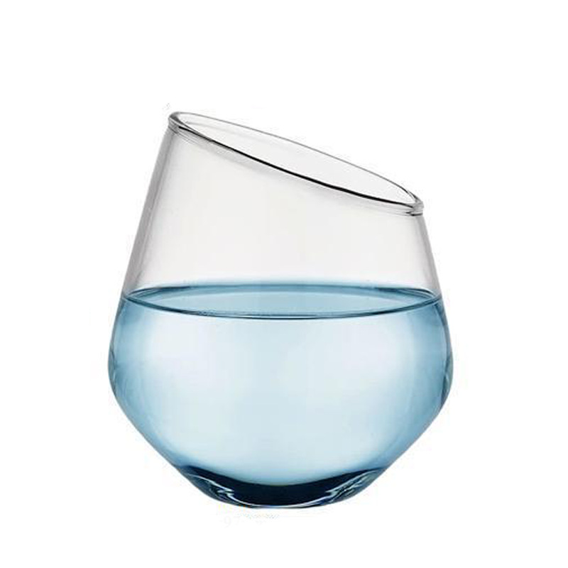 High borosilicate beveled glass cups, fashionable juice cups, large-capacity creative red wine glasses, high-temperature resistant glass cups Application Scenario