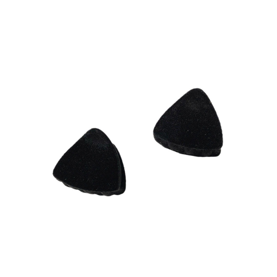 Velvet cat ear hair clips, black semi-tied hair small claw clips, side clip bangs clip, princess head high-end small hair claws Item Picture