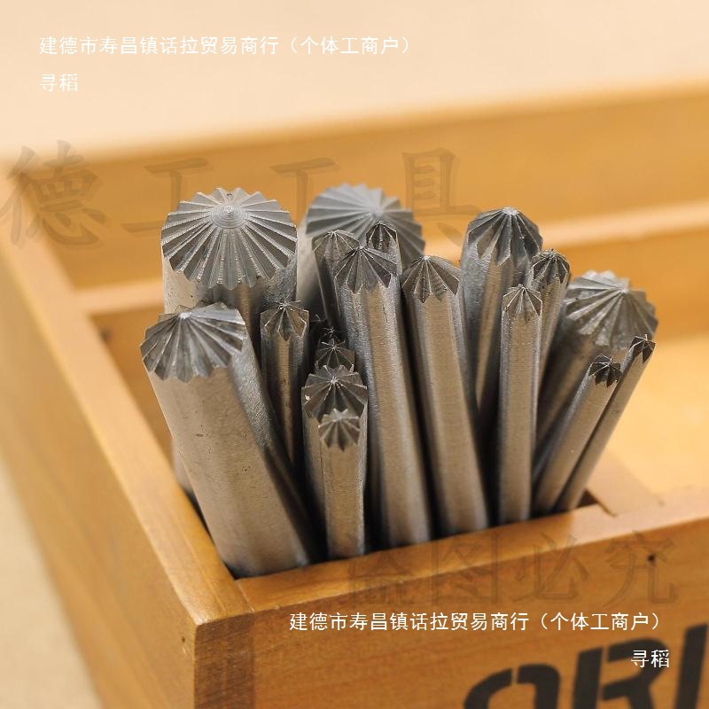 Flower, chicken eye, willow nail, reverse mouth tool, shoe eye, air eye, chrysanthemum, 3-25mm, DIY handmade leather tool Application Scenario