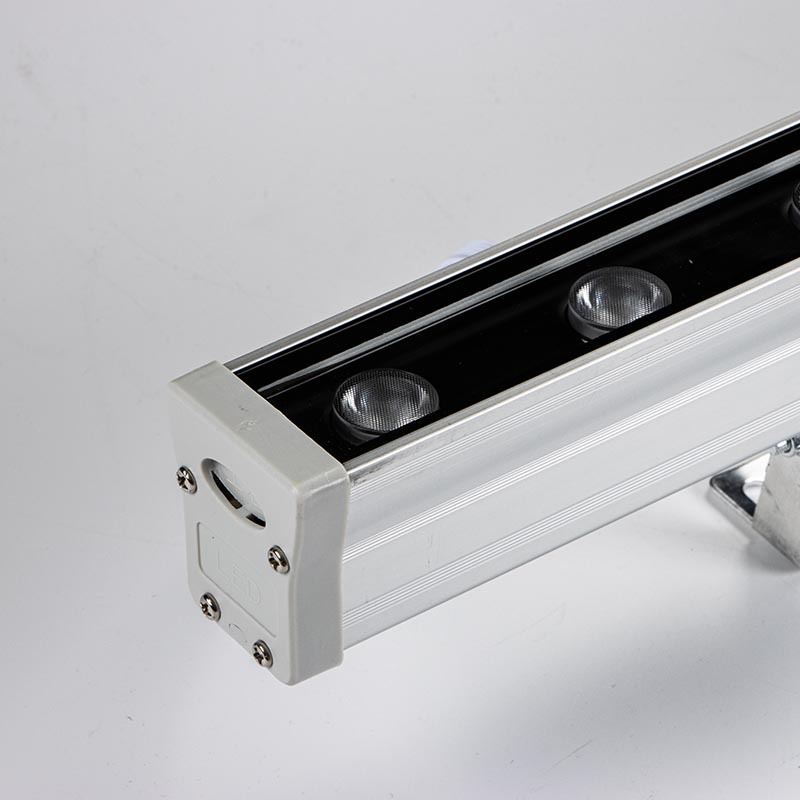 220V high-voltage seven-color wall-washing light LED18W, 24W, 36W outdoor waterproof strip light LED spotlight LED wall-washing light details Picture
