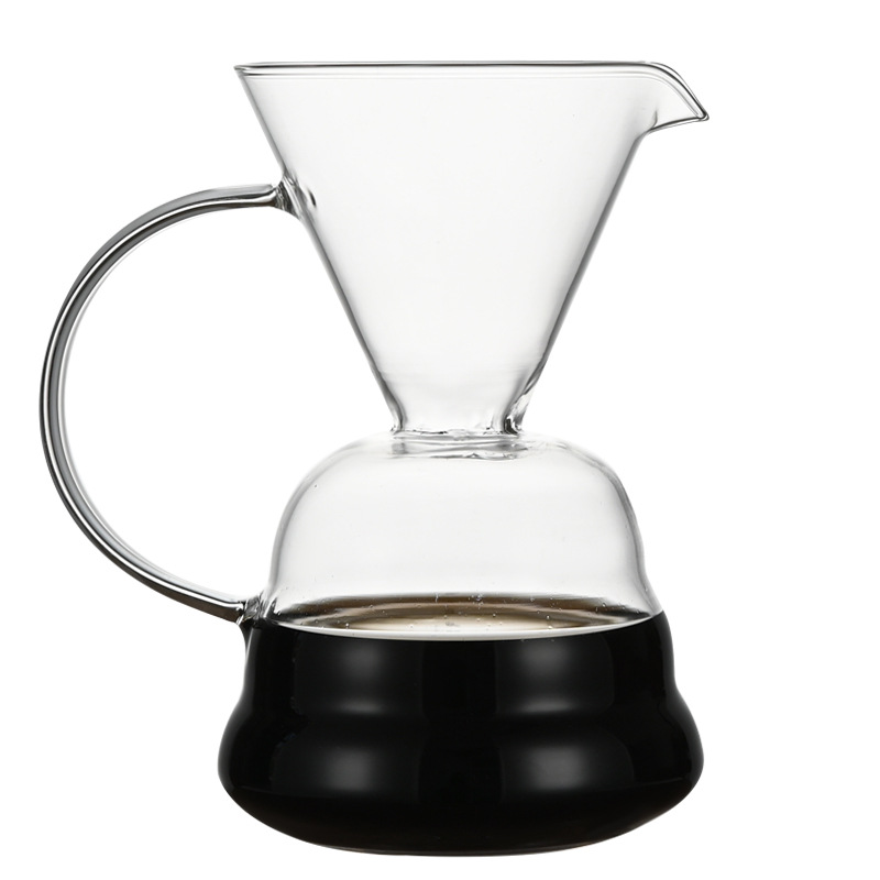 Hand-brewed coffee pot set, coffee equipment filter, extraction filter cup, home complete set of sharing pot coffee sets Item Picture