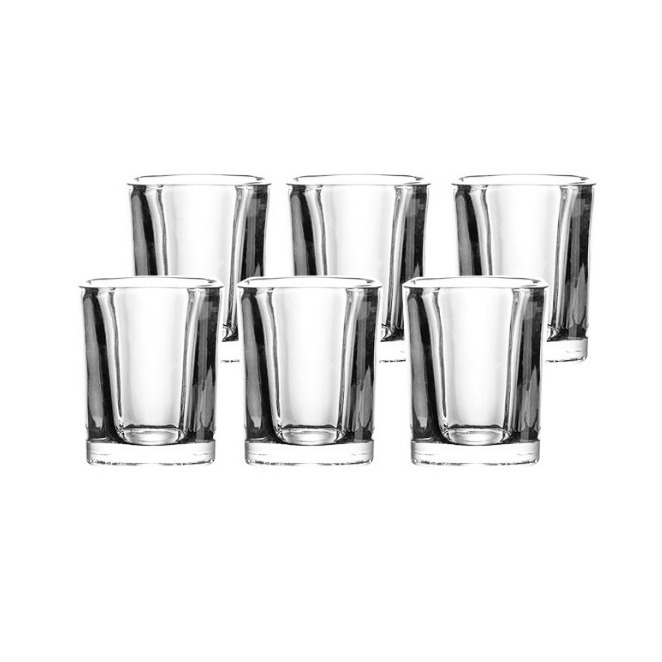 Cocktail glasses, vodka glasses, square glass cups, 60ml wine glasses, spirits glasses for bars, restaurants, KTVS Item Picture