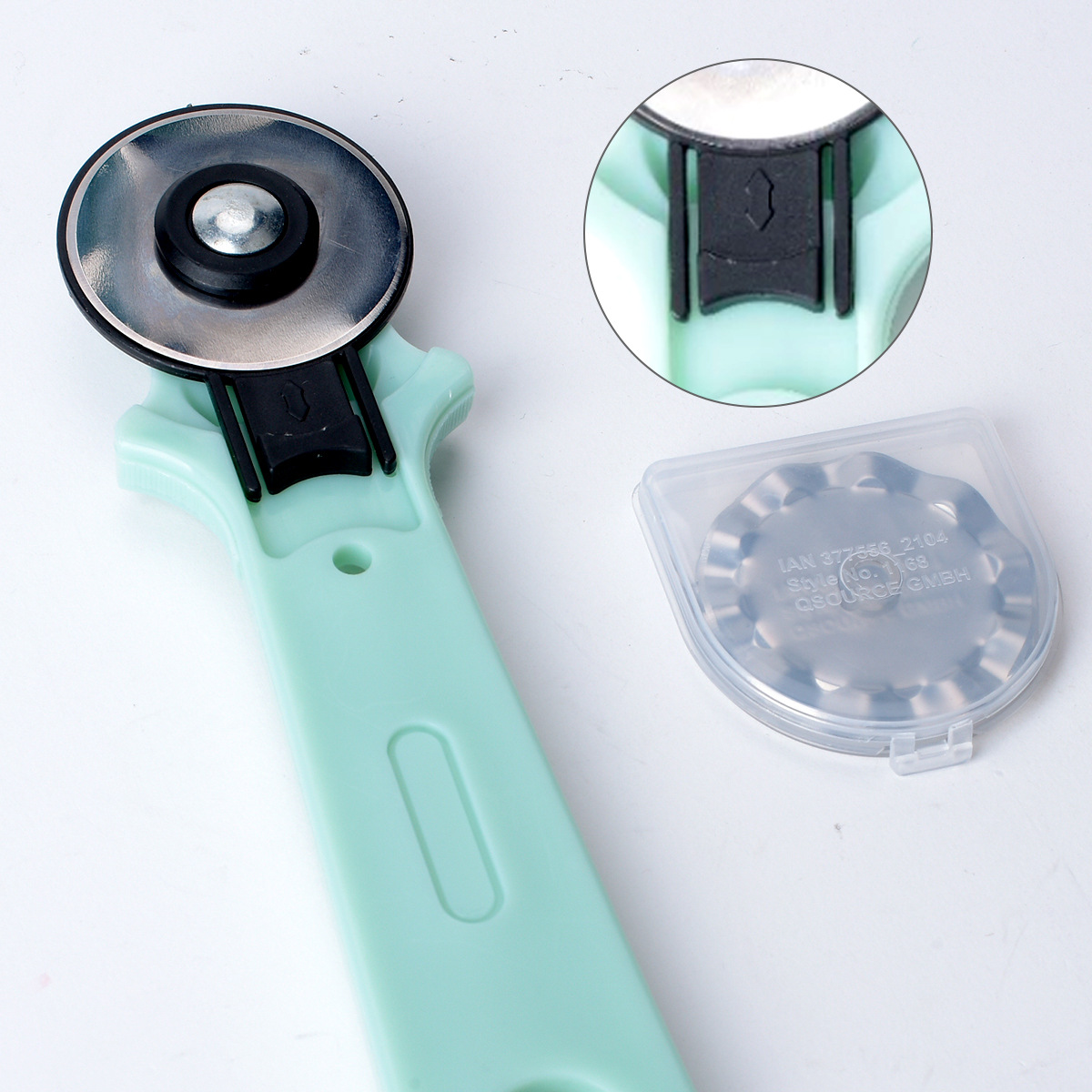 We now supply roller knives, roller knives, 45mm roller knives, leather and fabric cutting, dotted line cutting blades, and flat rubber band cutting tools details Picture