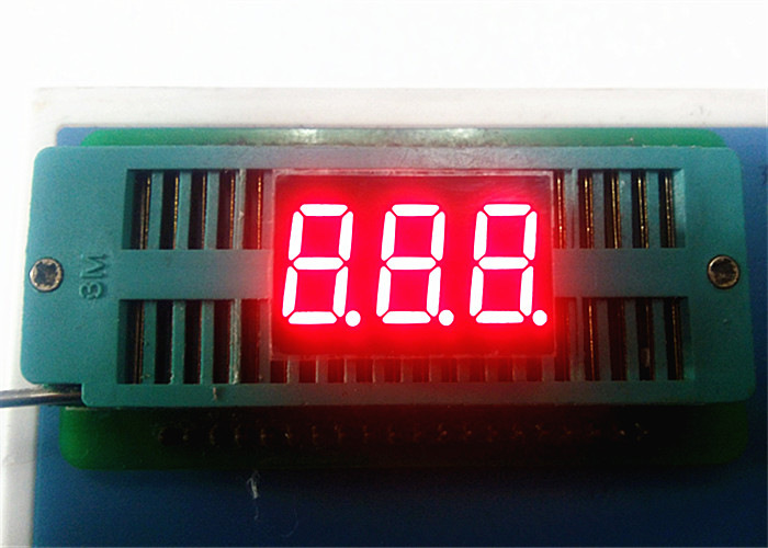 0.36-inch 3-digit LED digital tube, high-brightness red 3631AS/BH, common cathode/common anode 3361AH/BS details Picture
