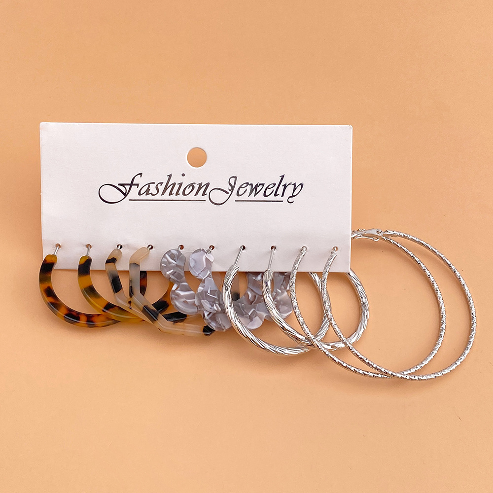 Cross-border source fashion combination earrings, simple 38-pair creative butterfly pearl stud earrings set Application Scenario
