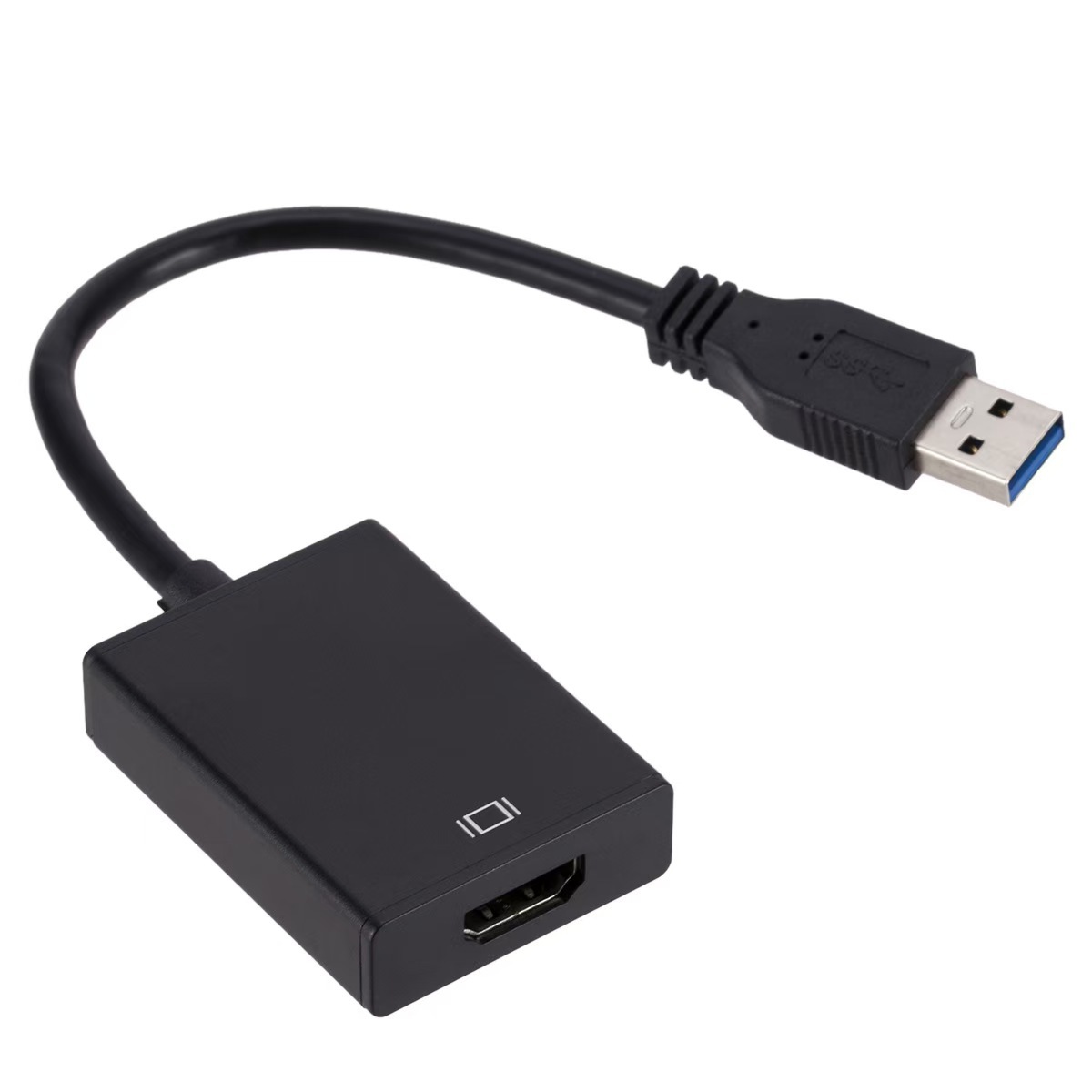 Factory wholesale driverless USB to HDMI, supporting audio usb to hdmi, 1080P computer to display full figure