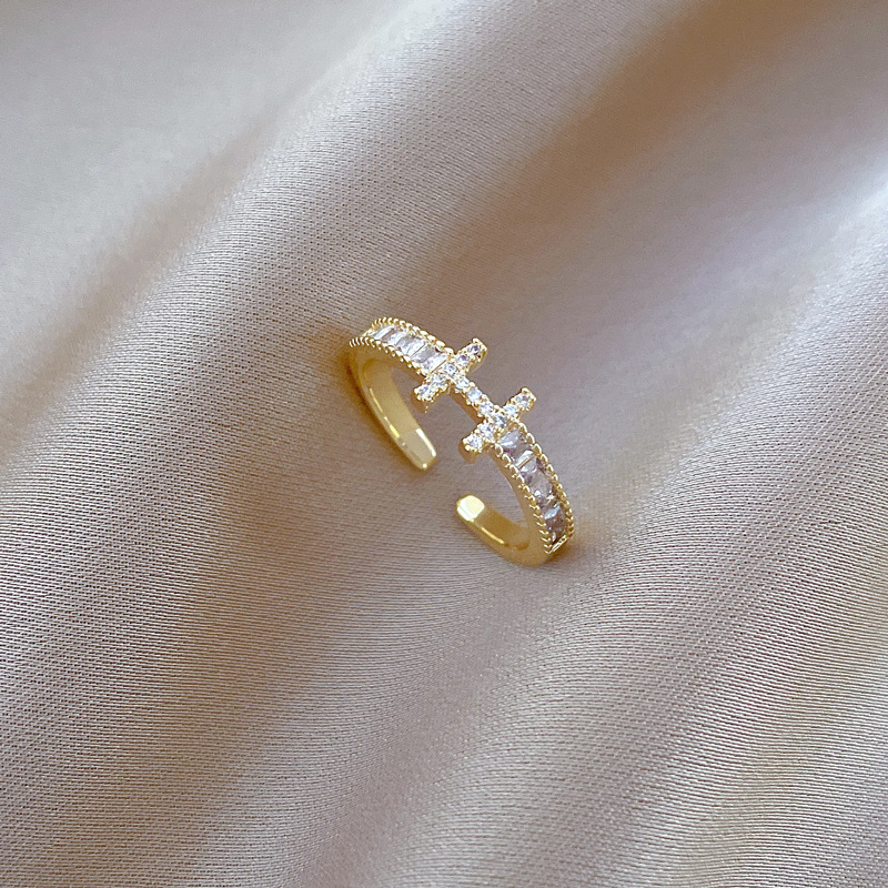 【 Real Gold 】 Full diamond H wedding ring with adjustable opening, simple jewelry, Japanese-style ring couple rings Application Scenario