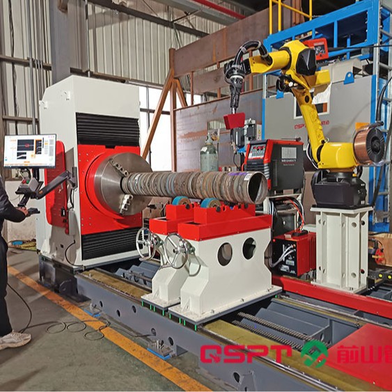 The automatic pipe welding robot has a high degree of automation and can achieve multi-weld seam welding Application Scenario