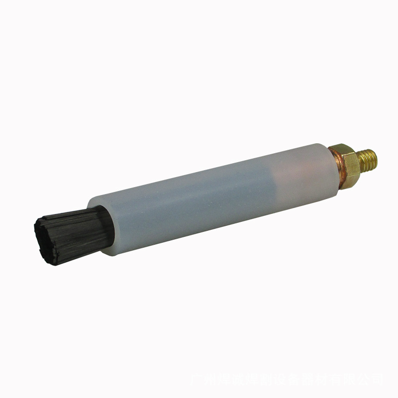 Stainless steel weld bead processing machine brush head M6/8/10 reverse thread weld seam cleaning gun head accessories electrolytic carbon brush Item Picture