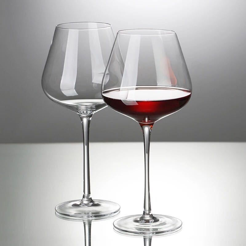Crystal glass, Burgundy glass, red wine glass, highball glass, winery's red wine glass, hotel full figure